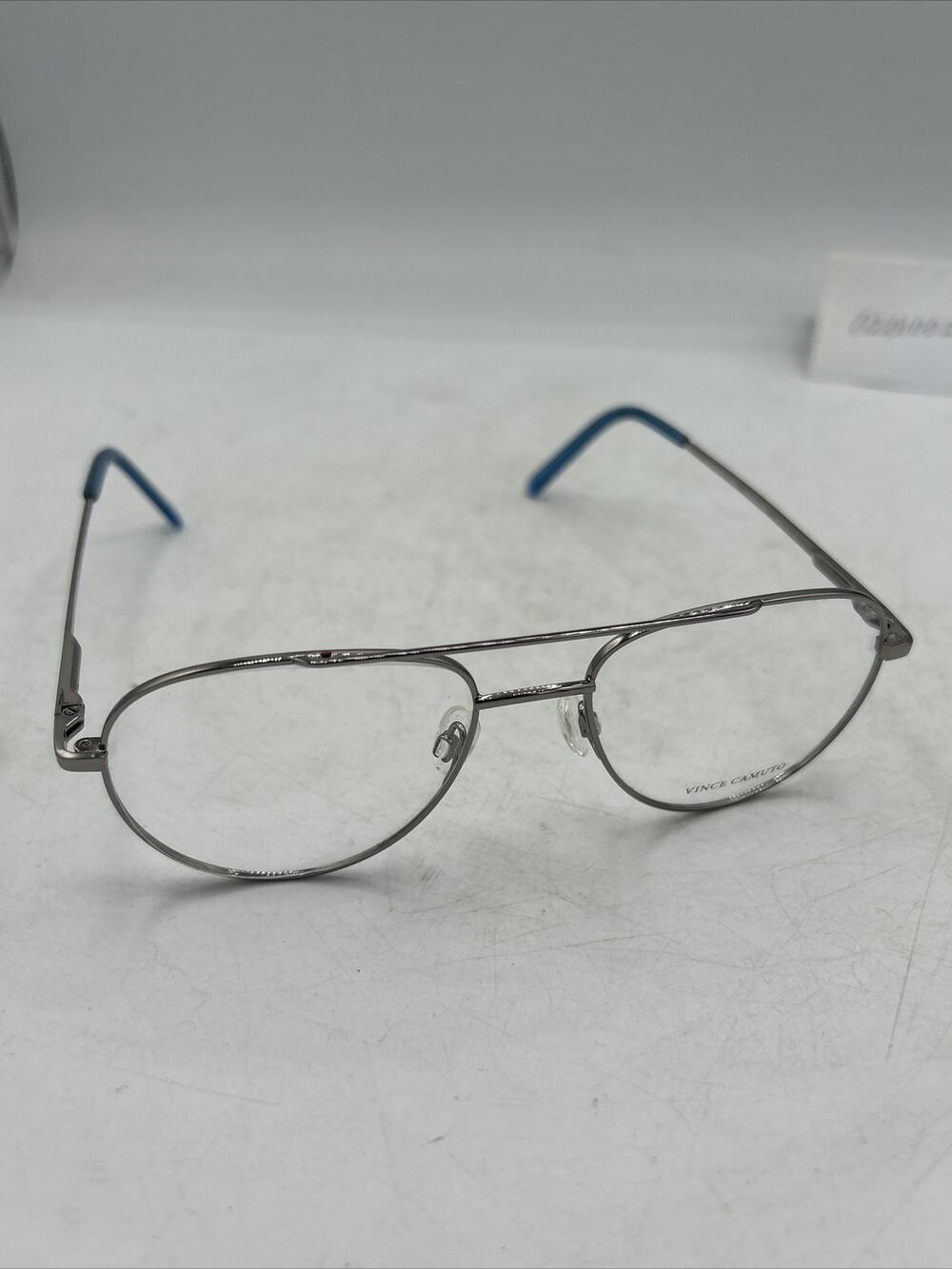 Vince Camuto VG280GN Silver / Blue Eyeglasses 54 18 145